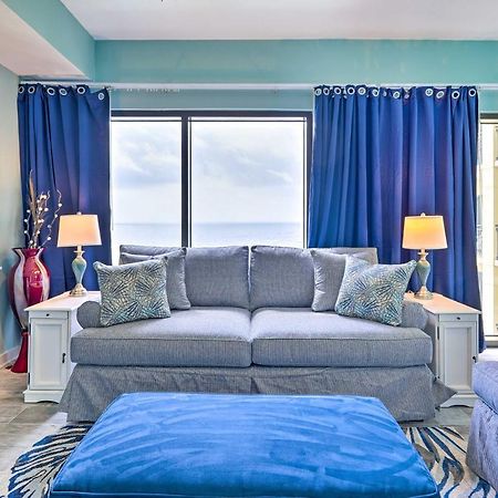Chic Panama City Beach Condo With Pool And Gulf Views Kültér fotó