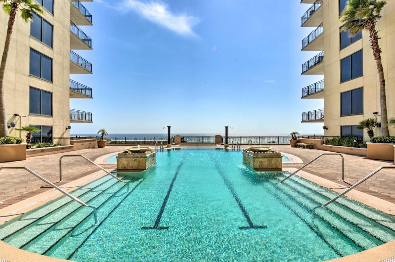 Chic Panama City Beach Condo With Pool And Gulf Views Kültér fotó