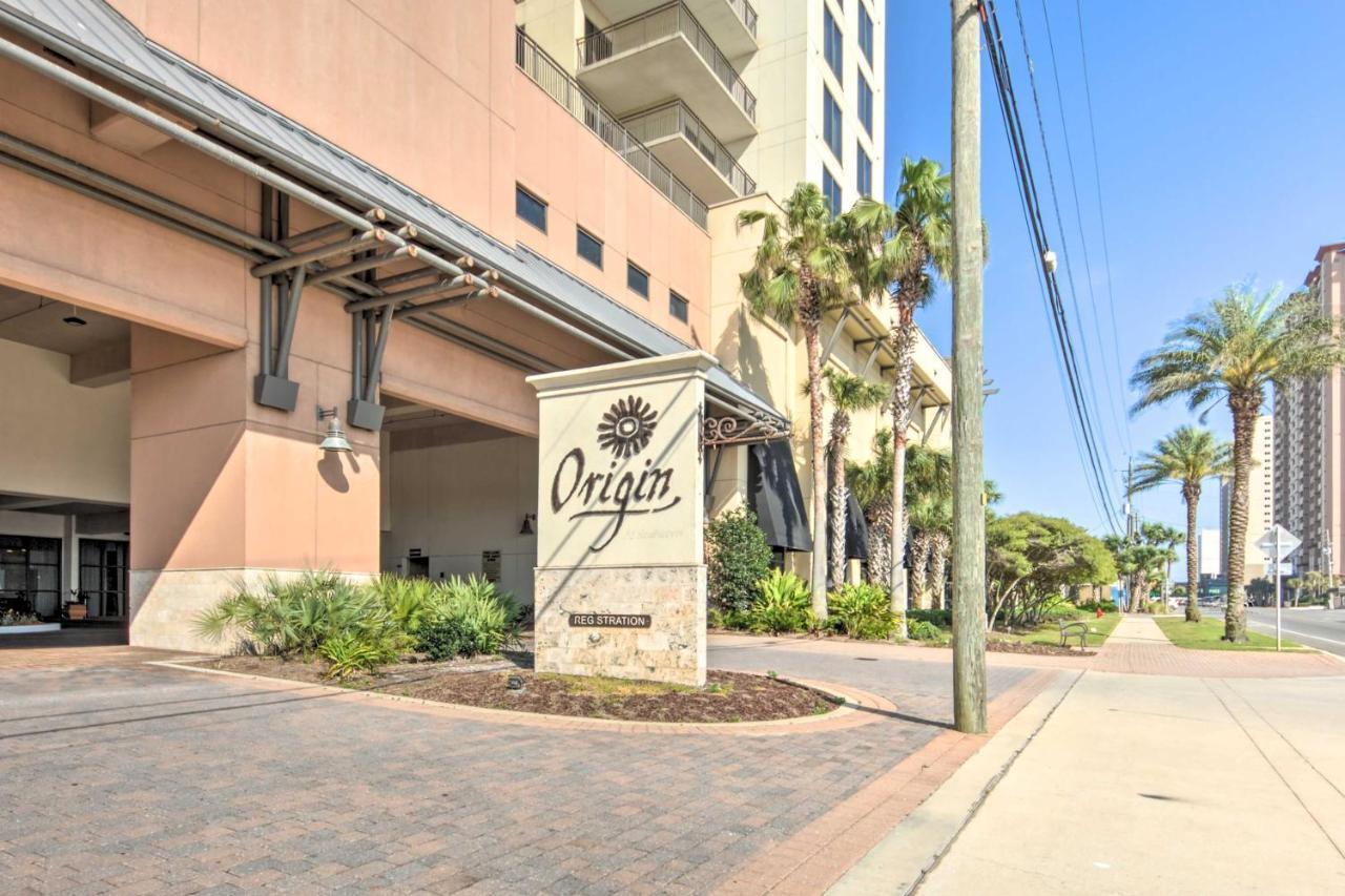Chic Panama City Beach Condo With Pool And Gulf Views Kültér fotó