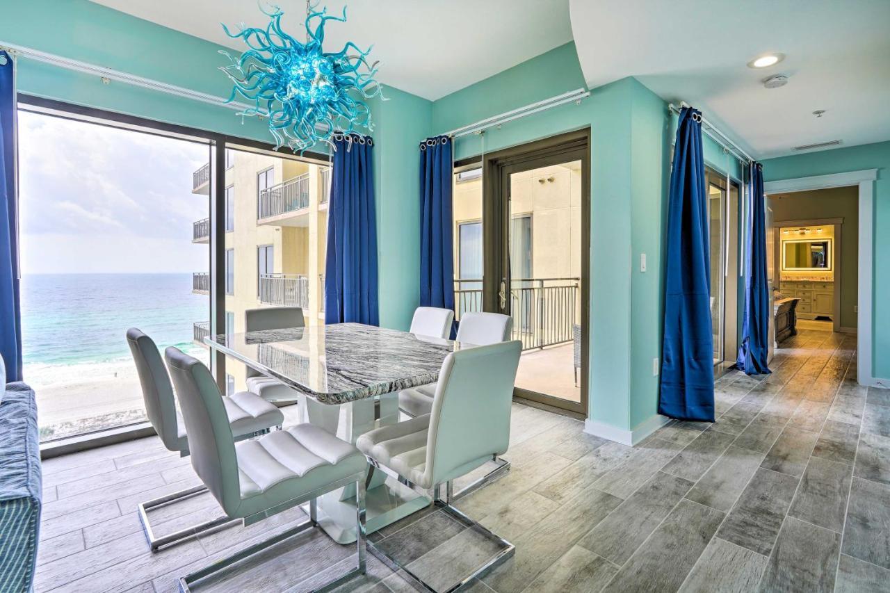 Chic Panama City Beach Condo With Pool And Gulf Views Kültér fotó