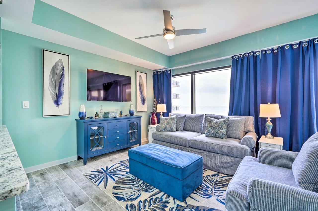 Chic Panama City Beach Condo With Pool And Gulf Views Kültér fotó