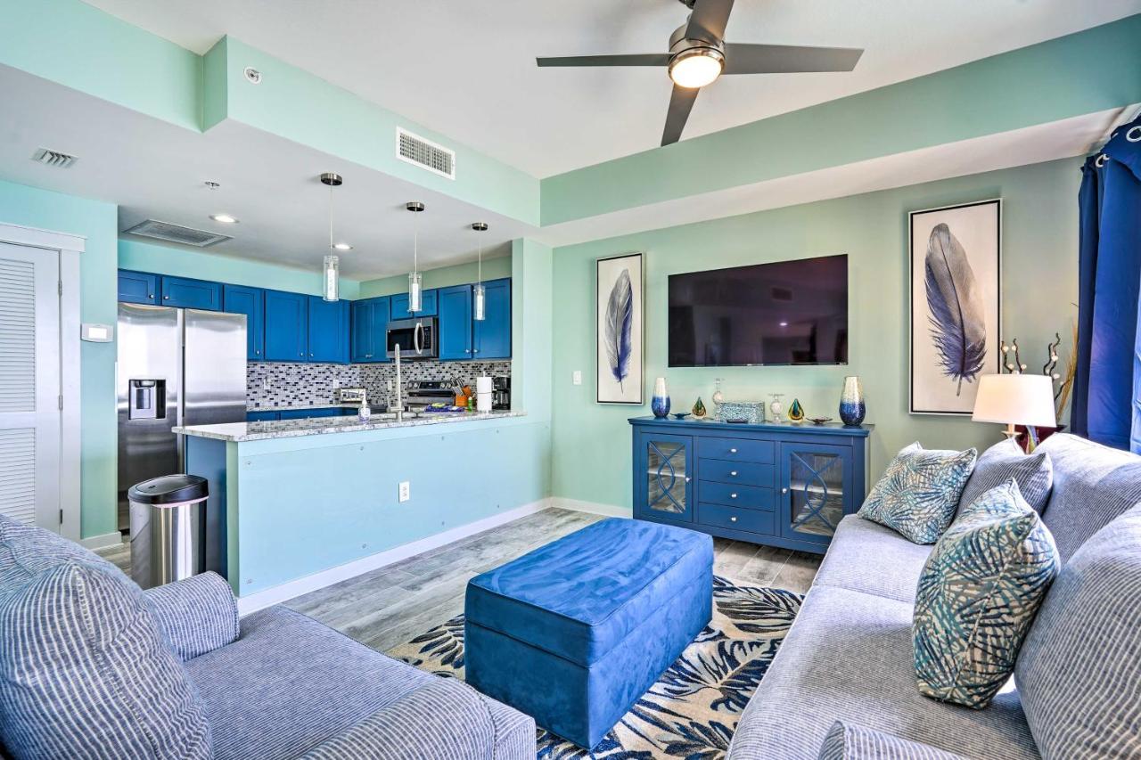 Chic Panama City Beach Condo With Pool And Gulf Views Kültér fotó