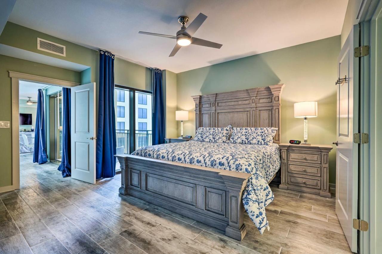 Chic Panama City Beach Condo With Pool And Gulf Views Kültér fotó